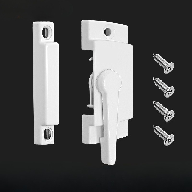 Window Lock Bar - Zinklegierung Schiebefenster- und Türriegel, Vertikaler Schieber,