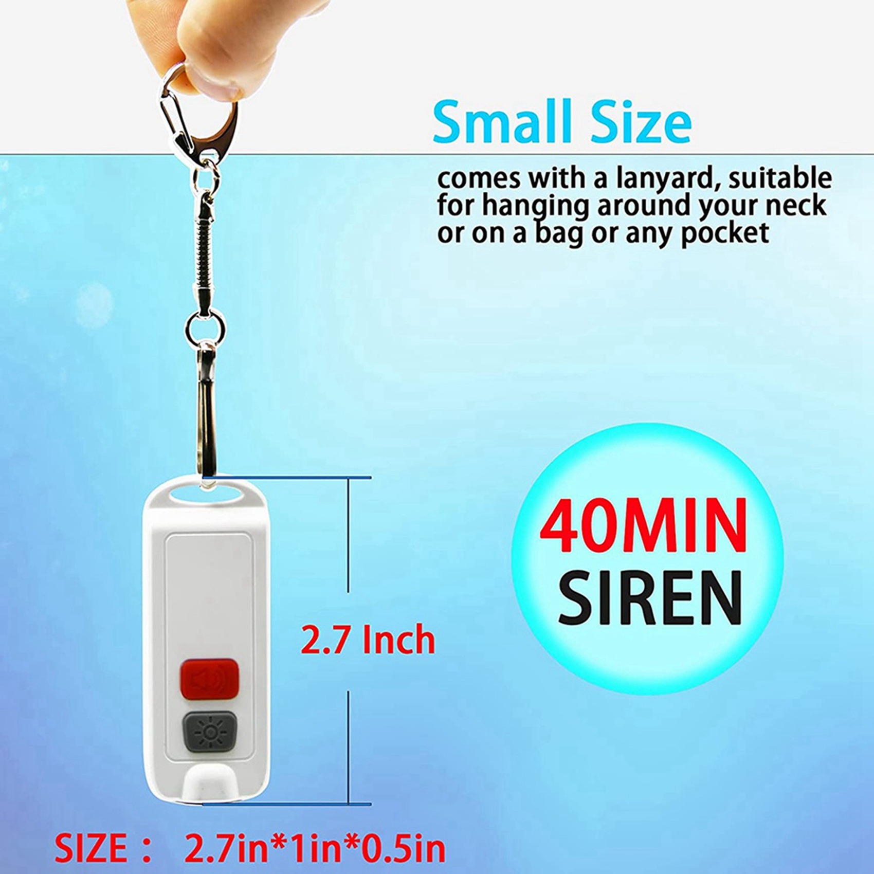 FULL-2X Persönlicher Alarm, Si – Personal Alarm Keychain Bewertung und Preis