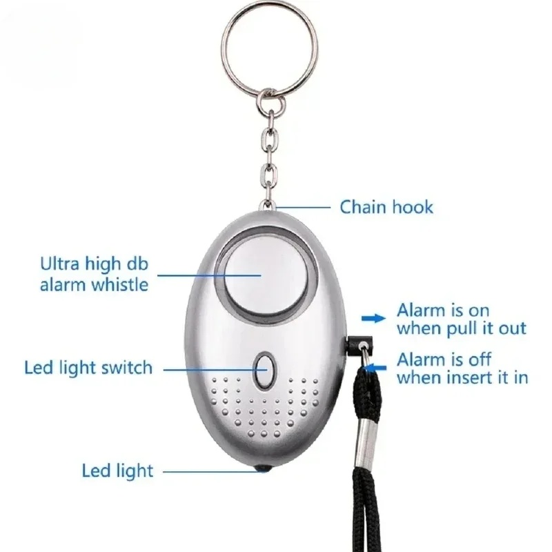 1/2 Stück Selbstverteidigungsa – Personal Alarm Keychain Bewertung und Preis